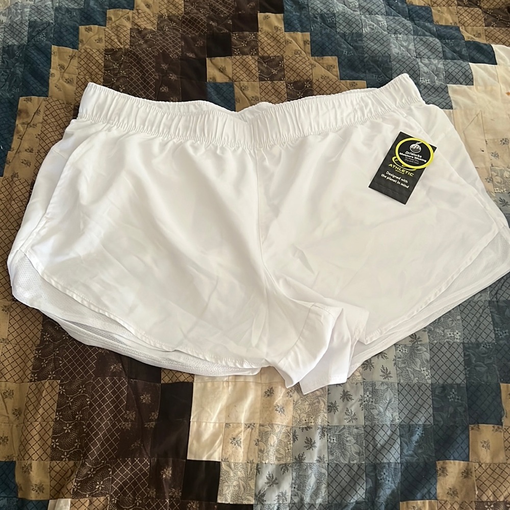 Athletic Works moisture wicking athletic shorts with pockets